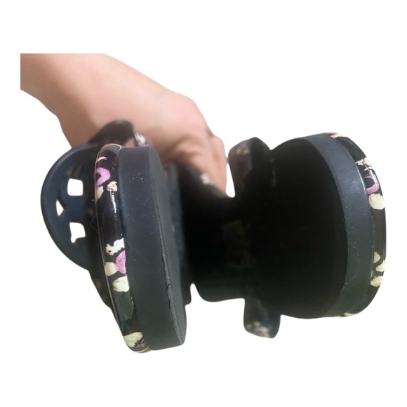 Tory Burch Printed Patent Leather Miller Sandal Sz 6 - Picture 6 of 6